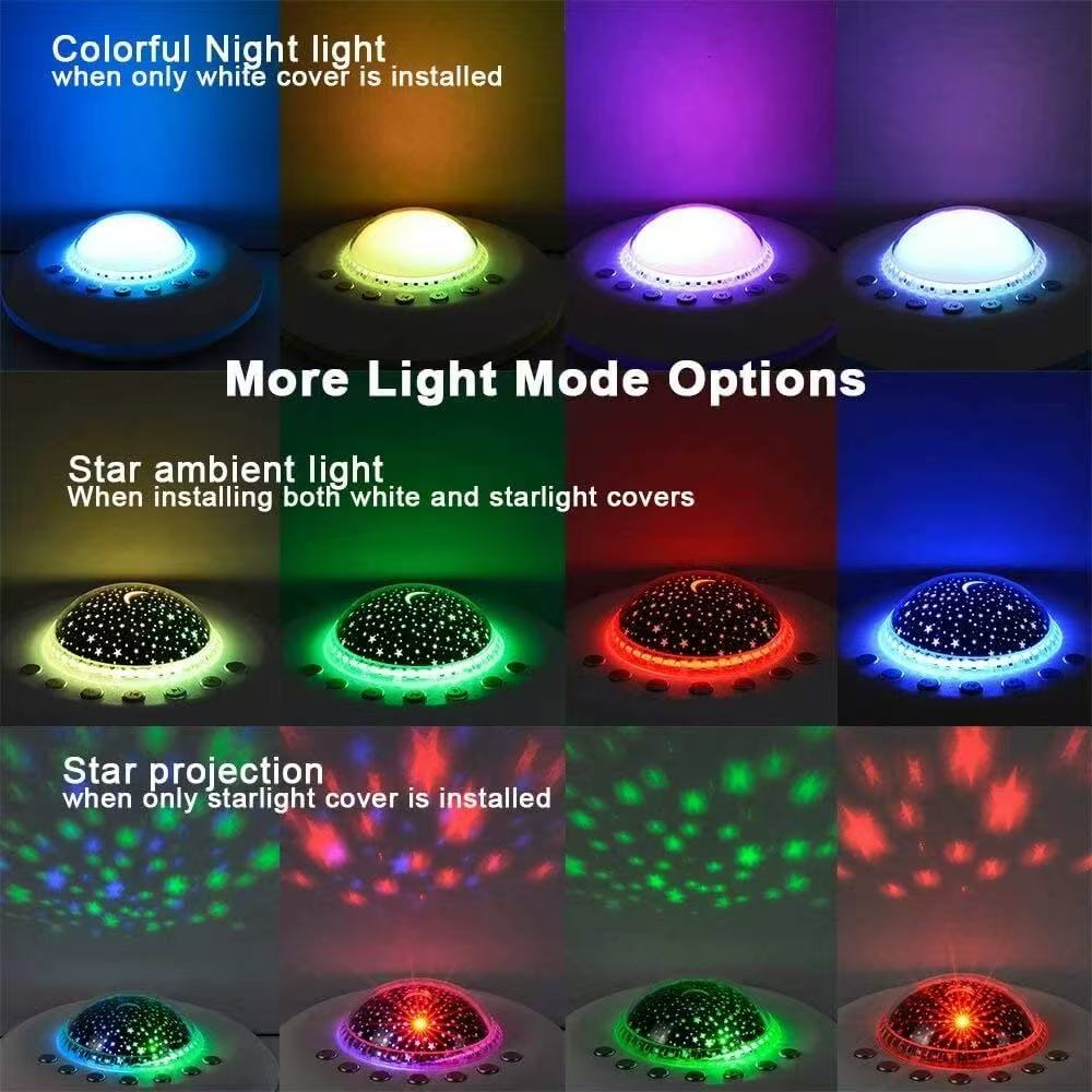 Soothing Night Light with Deep Sleep Timer and White Noise Sleep Aid