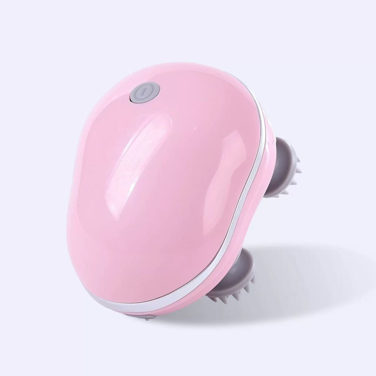 Quiet 4-Claw Cat Massager – Low-Noise Kneading Spa Brush for Relaxed, Happy Cats