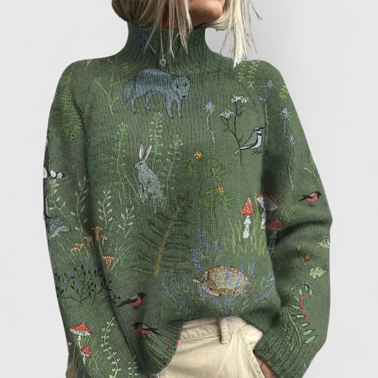 Warm and Elegant Turtleneck Sweater