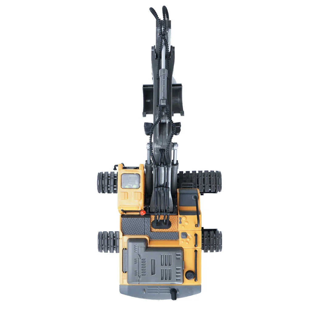 Kids RC Excavator 11-channel sound and light sound effects alloy