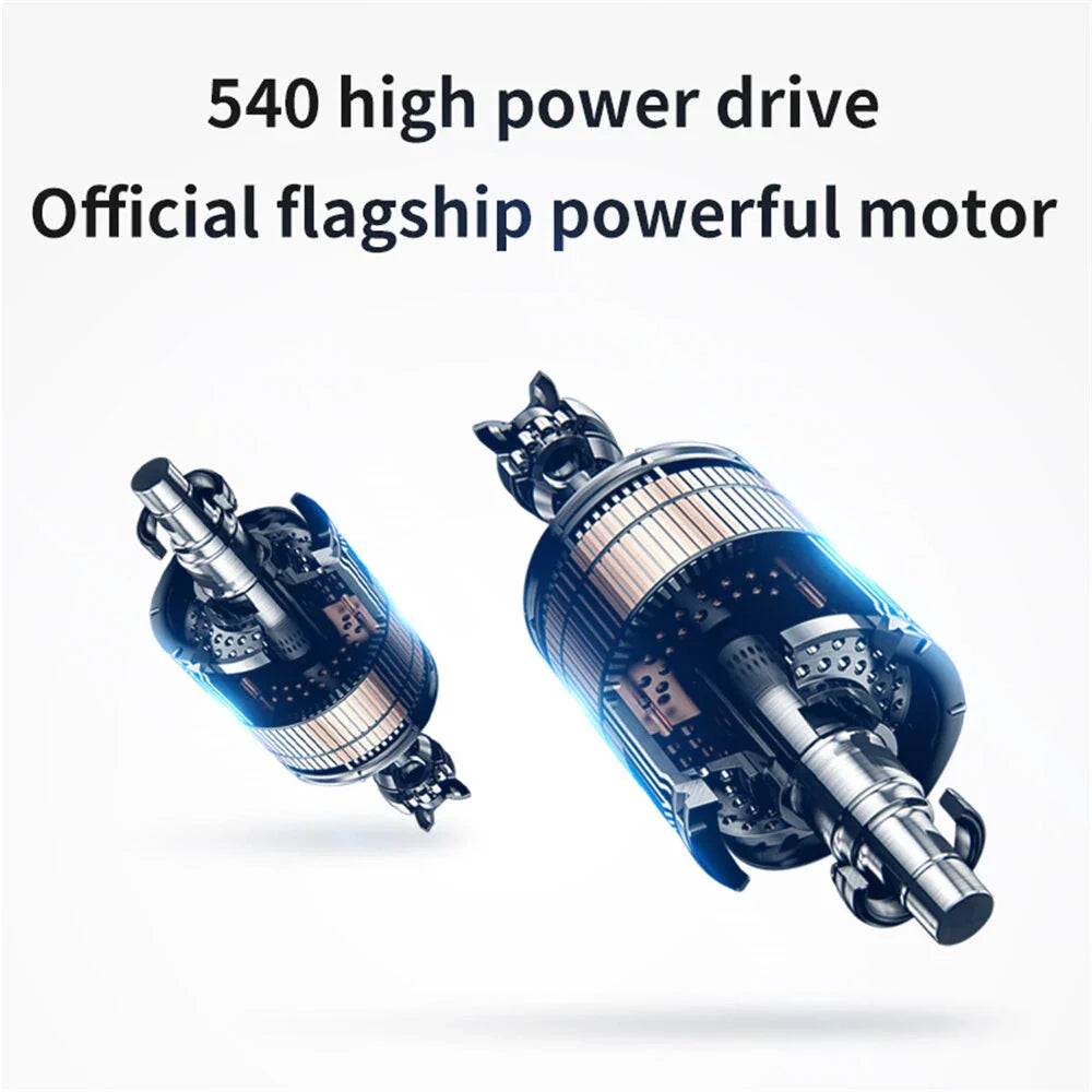Boat High Speed LED Light Speedboat Capsizing Reset Waterproof 35km/h Electric Racing Vehicles Models Lakes Pools Remote Control Toys