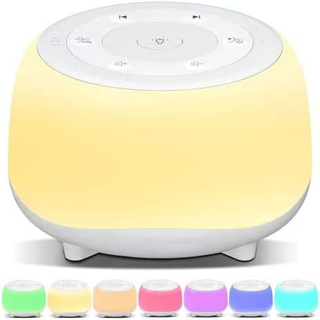 Deep Sleep Aid: Timed Night Light Speaker and Sleep Device
