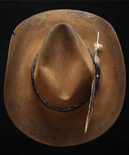 Style Chocolate Wool Cowboy Hat