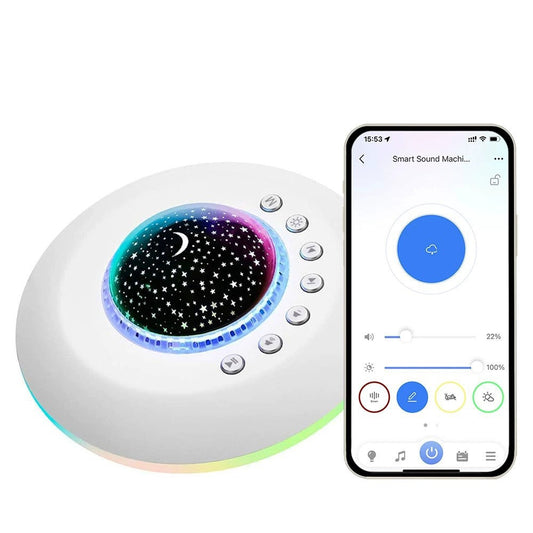Soothing Night Light with Deep Sleep Timer and White Noise Sleep Aid
