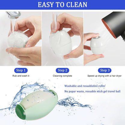 Reusable Lint RollerTM Green