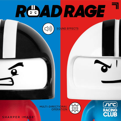 Road Rage RC Bumper Cars (2-Player Battle Set) – Ejecting Drivers, Lights & Sounds