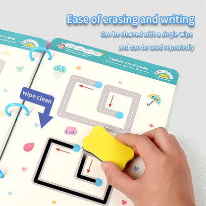 ScribbleSmartTM - Smart Brain Workbook (Ages 2-8)