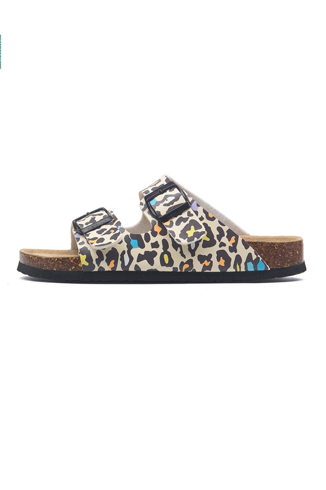 Printed Buckle Birkenstock Sandals