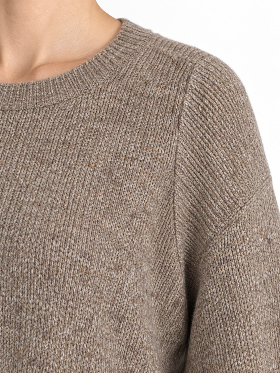 Women's Knit Two-Piece Set – Long Sleeve Top & Wide-Leg Pants Lounge Outfit