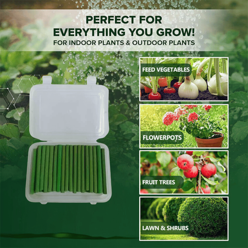 GardenGenieTM -Slow Release Fertilizer Sticks For Plants