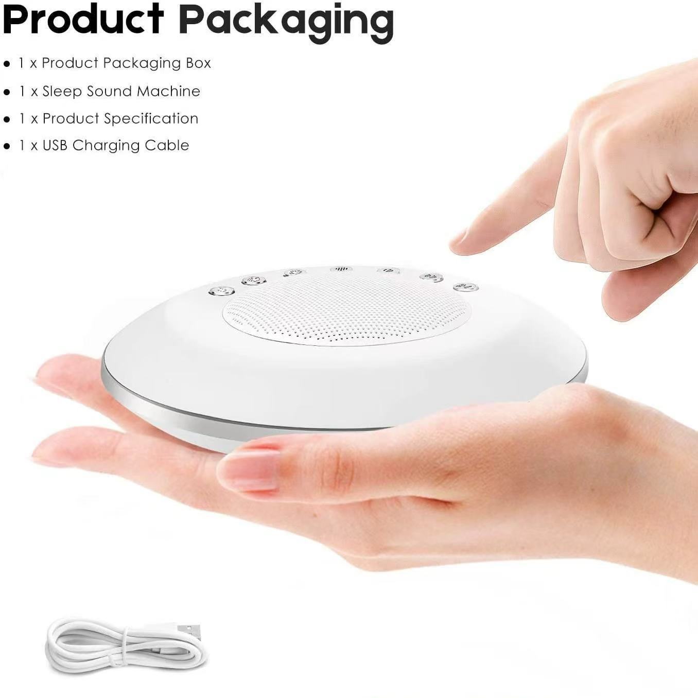 White Noise Sleep Aid, Sleep Light, Sleep Speaker, Portable Sleep Aid