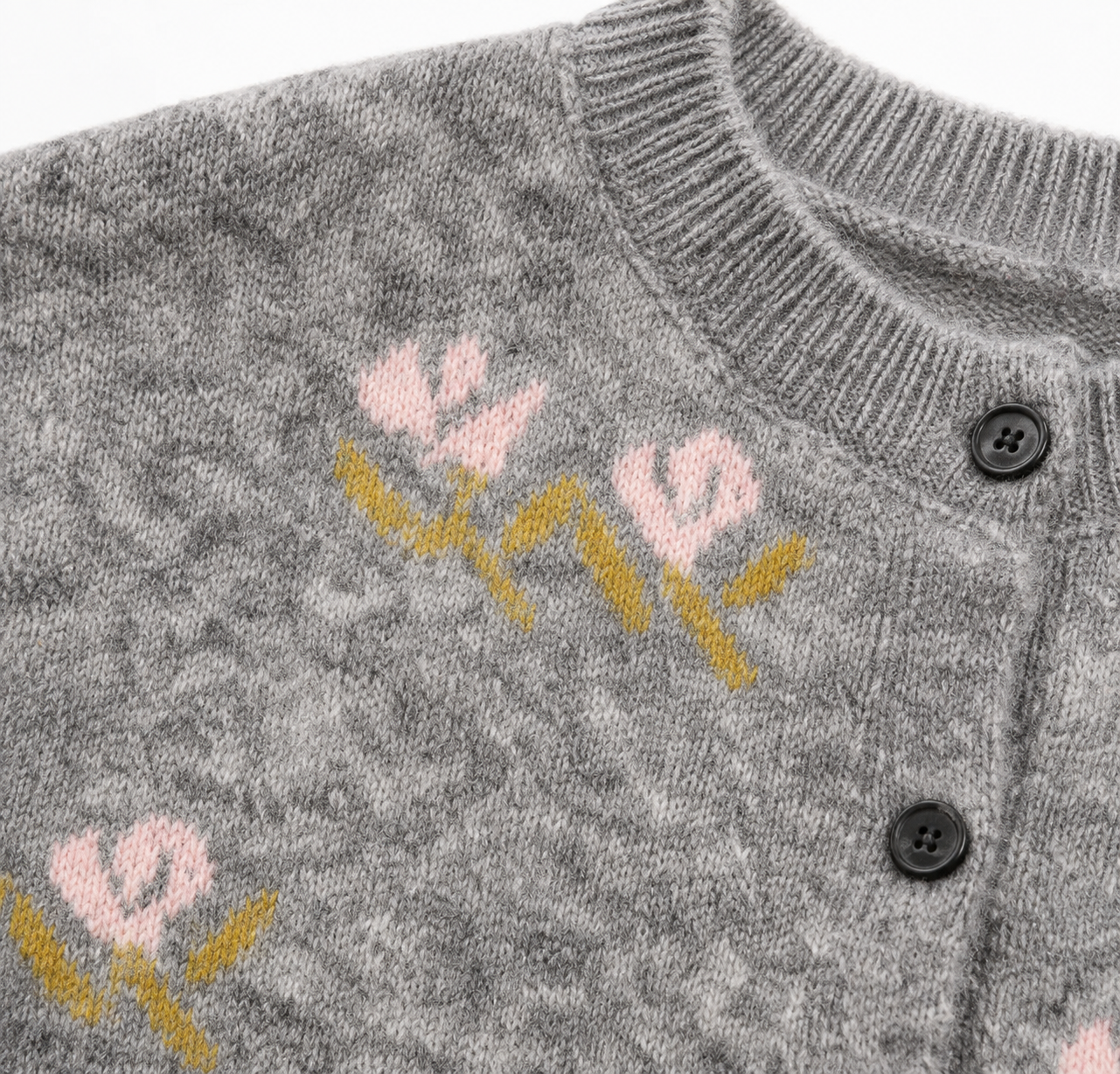 Meadow Muse Floral Knit Cardigan
