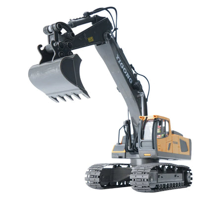 Kids RC Excavator 11-channel sound and light sound effects alloy