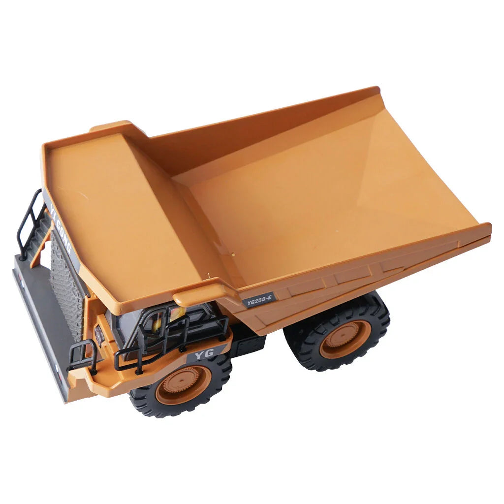 Alloy Electroplate Wireless Remote Control Rechargeable Engineering Vehicle
