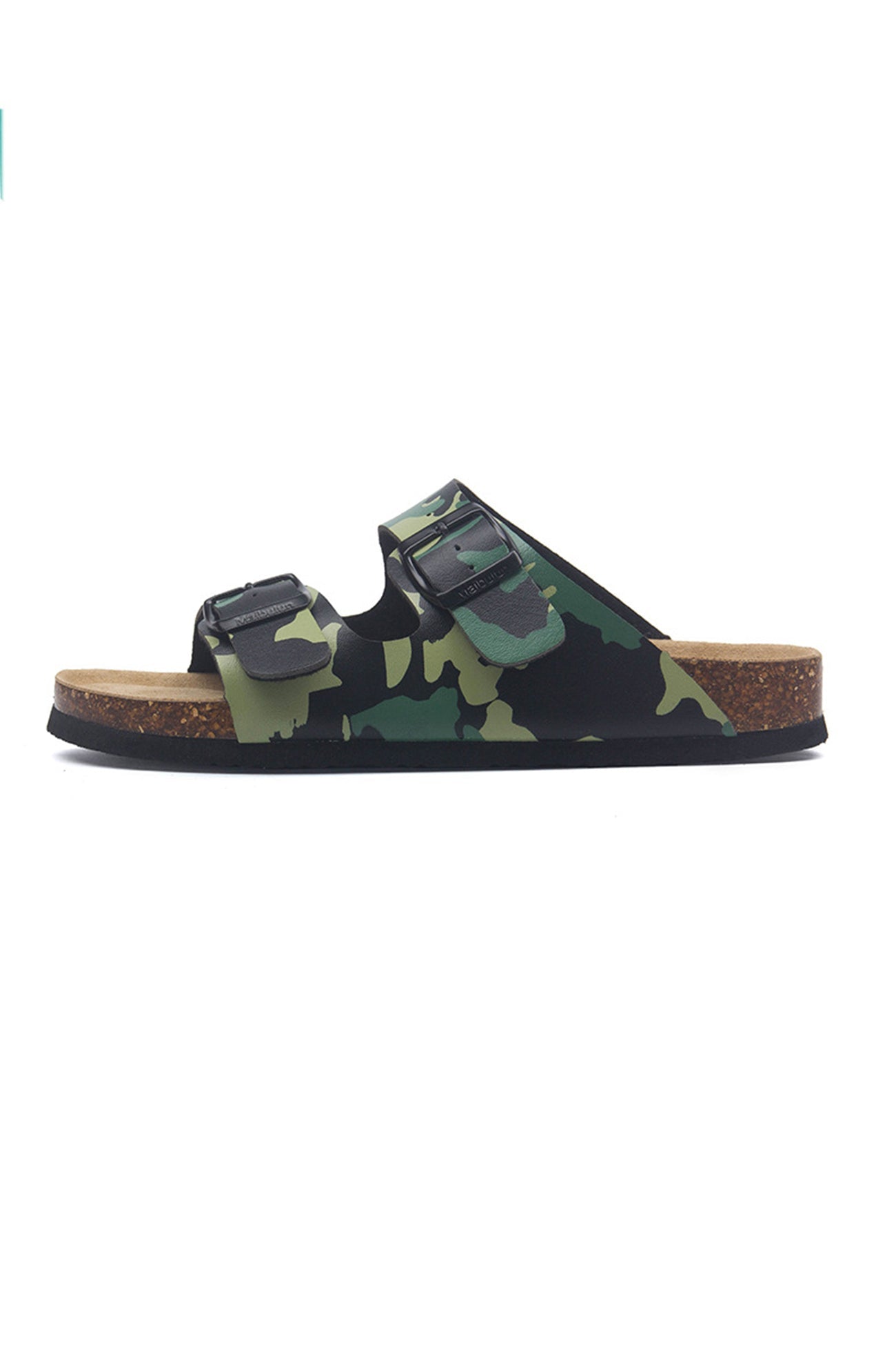 Printed Buckle Birkenstock Sandals