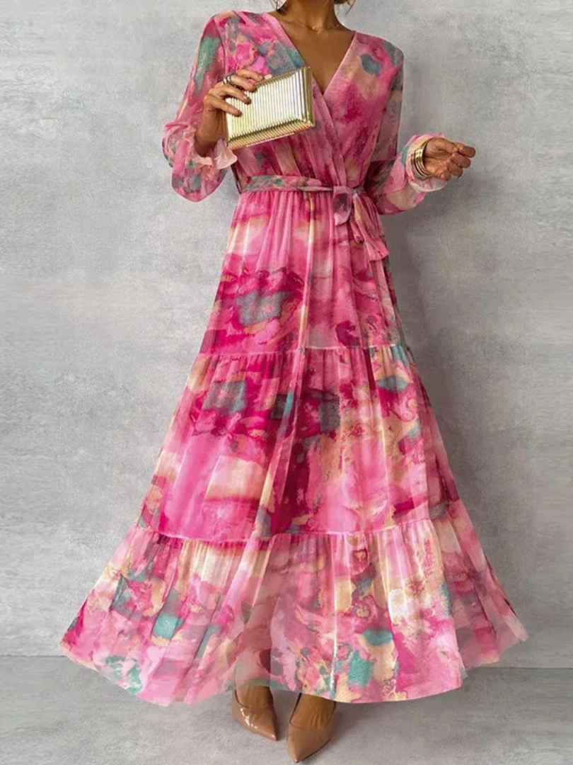 Elegant Floral Dress
