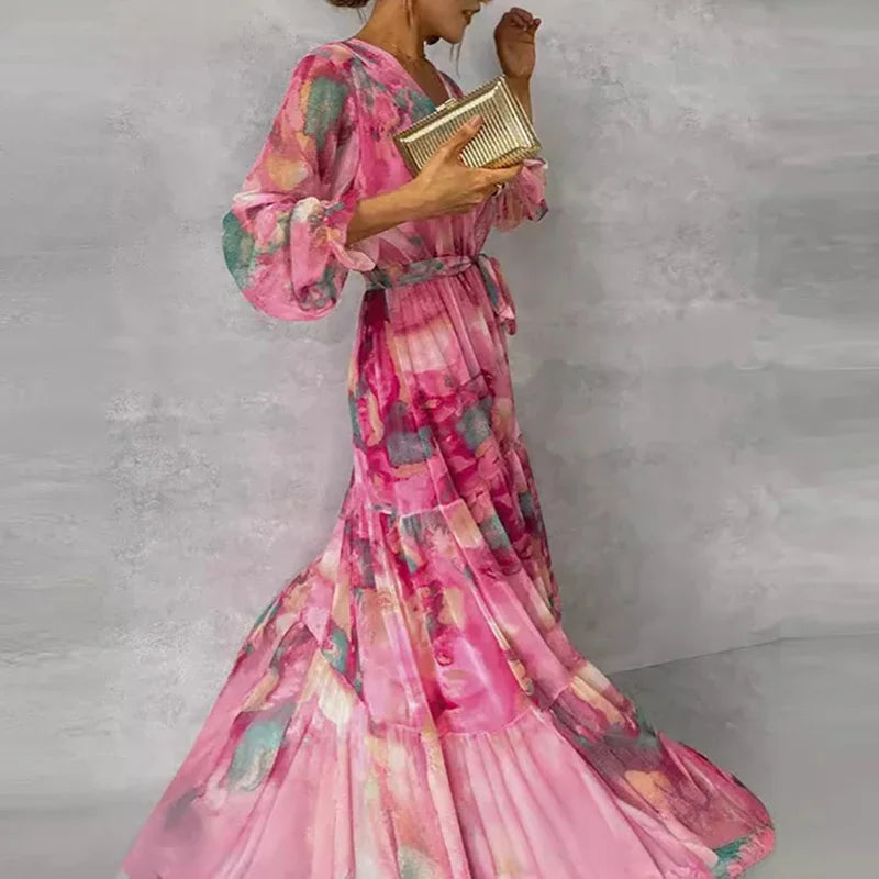 Elegant Floral Dress