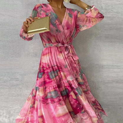 Elegant Floral Dress