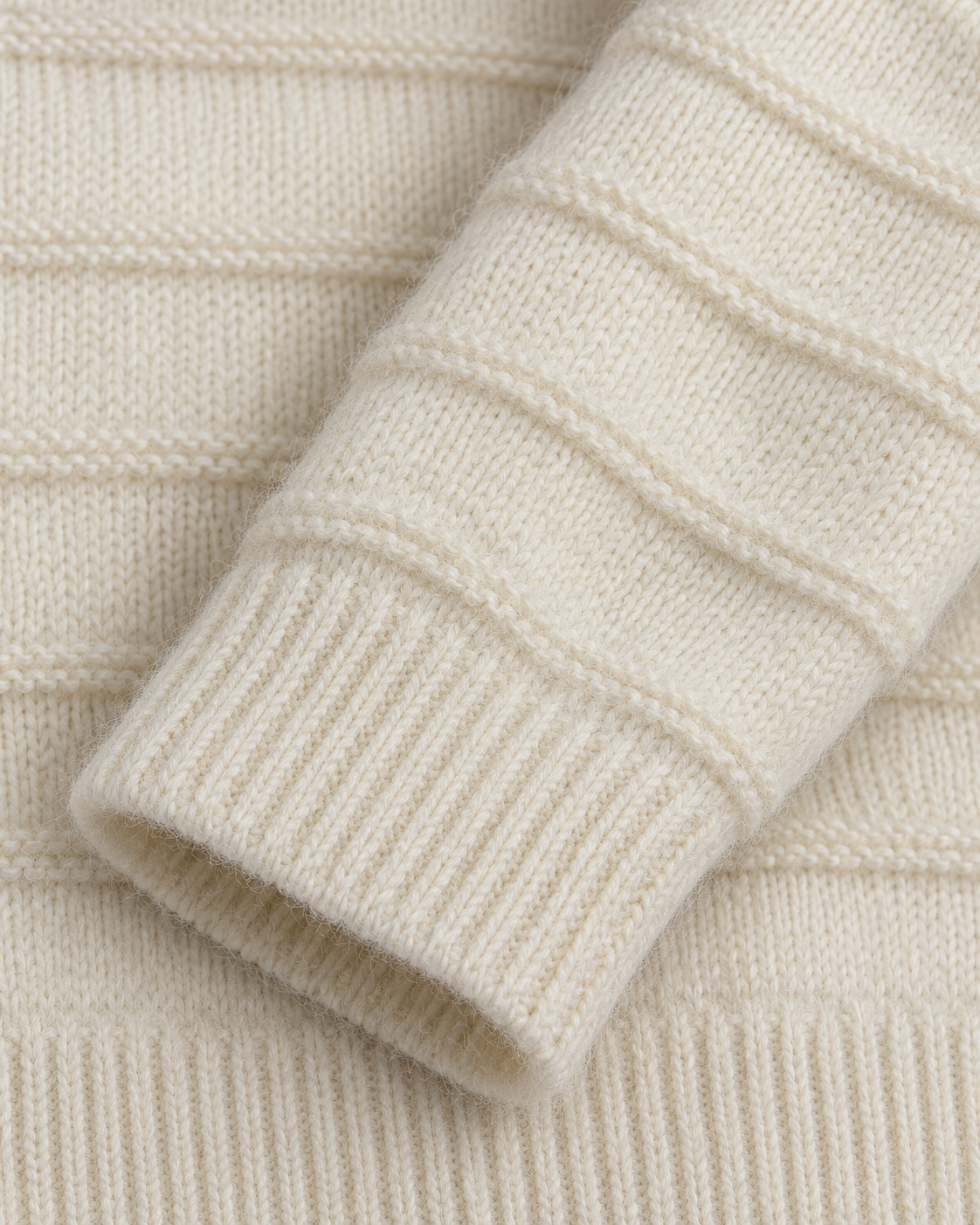 Women's Fair Isle Wool Sweater – Collared Three-Button Knit Pullover
