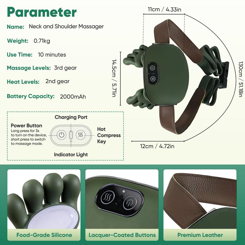 ReliefWave NeckHalo - 360° Neck & Shoulder Massager