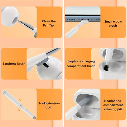 SparkClean Pro Kit - The Ultimate 20-in-1 Cleaning Solution for AirPods, Electronics, Cameras and More
