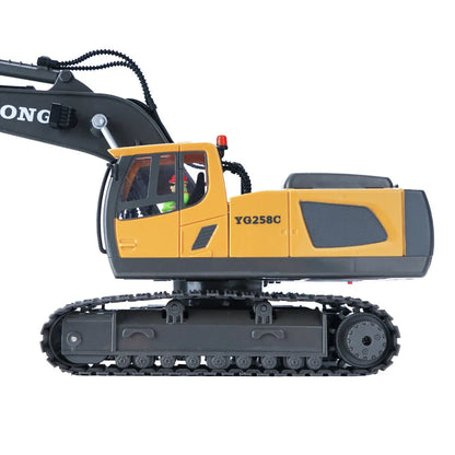 Kids RC Excavator 11-channel sound and light sound effects alloy