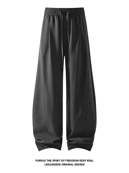 Old Money Style Faux Linen Wide-Leg Pants – Relaxed, Breathable & Effortlessly Elegant